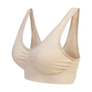 Genie Bra สปอร์ตบรา เสื้อกล้ามเบาะขนาดใหญ่ บราไร้สา