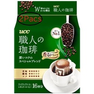 【Direct from Japan】UCC Artisan Coffee Drip Coffee, Deep Rich Special Blend, 16 Cups.×2Pacs