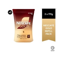 NESCAFE GOLD Refill 2 x 170g(twin pack) NESCAFE GOLD Coffee Refill 170g Bundle of 2