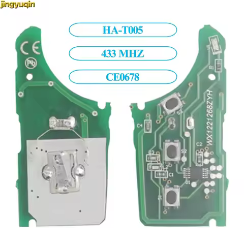 Jingyuqin Remote Car Key Circuit Electronic Board For HYUNDAI i30 IX35 KIA K2 K3 433MHz ID46 HA-T005