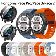 Silicone Strap+Case Cover for Coros Pace Pro Pace3/2 Replacement Wristband for COROS PACE 3 2 Bracel