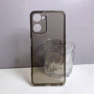 適用realme真我V30T手機殼新款透黑保護套全包直邊防摔軟套男矽膠軟套永不發黃復古全包邊扛耐用相框凹凸感-凹糟 直邊 透黑 軟套 Realme真我V30