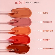 IN2IT Paint It for Lips, Cheeks & Eyes Blushed Moisture Bomb Lipstick