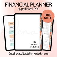 My Budget Digital Planner, Hyperlinked Pdf Money Cash Journal Book Buku Simpanan Duit  存钱本 Saving Fi