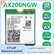 WiFi Wireless Adapter Card AX200 AX200NGW M.2 NGFF Bluetooth 5.0 WiFi 6 2.4G/5G 802.11Ac/Ax