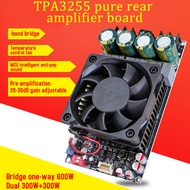 ZK-3002 Pure Rear Level Digital Amplifier Board Stereo 300Wx2 TPA3255 Bridged Mono 600W AMP Audio Mu