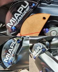 Cover cvt akrilik beat karbu / scoopy karbu beat fi 2012-2014 akrilik tebal bening transparan