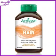 Jamieson - 養髮營養素 60 粒 [平行進口] 此日期前最佳:2025年03月31日