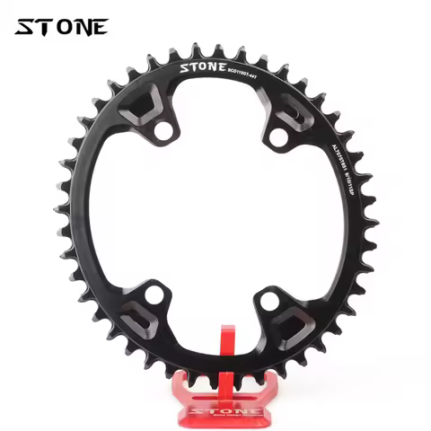 Stone Oval Bike Single Gravel Chainring 34T - 60T BCD110 110mm Chain Wheel for GRX RX810 RX600 Road 