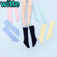 WITTE Handmade Cotton Stockings, 15 Styles Fashion Long Doll Socks, High Quality Casual Wear Dress C