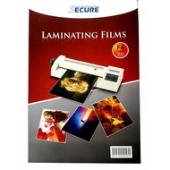 MESIN SECURE Laminating Film Plastic Size F4 - Laminator Lamination Machine/