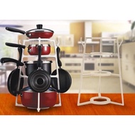 Definitely Interested in a pot rack holder organizer pantree rack cookware 4 su kitchen rack