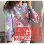 KNITWEAR & VEST SPECIAL ARGYLE