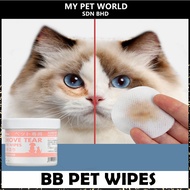 BB Tear Stain Wipe / Tear Stain Remover Cleaning Wipes (Dog & Cat)