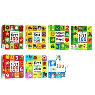 Enlightenment Cognition 100 Word Series English Picture Book First 100 Words/Animals/Colors