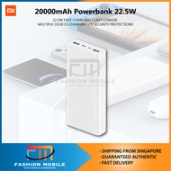 [NEW] Xiaomi Mi 20000mAh 22.5W Max Power Bank Xiaomi Powerbank USB-C Two Way Fast Charging PB2022ZM Powerbank