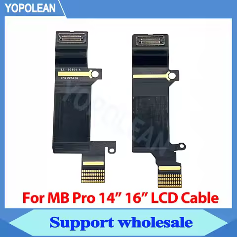 Original New Lcd Cable For MacBook Pro 14" A2442 A2779 16" A2485 A2780 LVDS Lcd Screen Display Flex 
