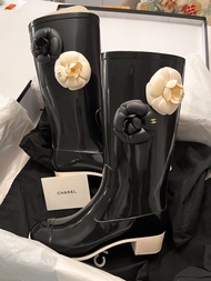 ‼️全新VIP限定‼️Chanel 香奈兒黑色雨靴 36碼 購自巴黎 極罕有款式