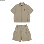 DR MISTER Eternal Utility Shorts - Black