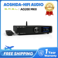 ซับวูฟเฟอร์เครื่องขยายเสียงดิจิตอล SMSL AO200 MKII เอาต์พุต SMSL SDB ในตัวอุปกรณ์เครื่องเสียงที่จดสิ