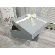 Premium Gray Gift Box 20cm x 20cm x 8cm