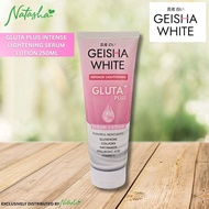 Natasha Geisha White Gluta Plus Intense Lightening Serum lotion 100ml, 250ml