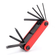 Bike MTB BICYCLE BASIKAL MINI TOOL SET 7 IN 1 COMPACT TOOL - Basikal Repair Tool 7in1 Alenkey Tools 