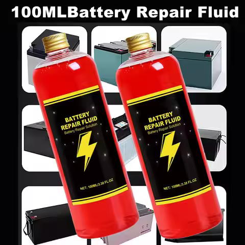 100ml Battery Repair Fluid For Car Safe Repair Fluid Battery Restore Liquid Extends Battery Life Boo