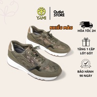 Low-cut Women's Sports Shoes, High Quality Women's Sneakers Lace-up Zip Lock Wedge Sole, YAMI MT008 