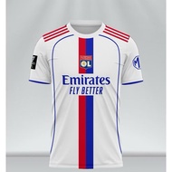 Lyon Home Away Jersey 25/26 Fullprinting
