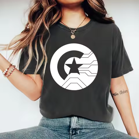 Winter Soldier Shirt Winter Soldier Bucky Barnes T Shirt Unisex Graphic T Shirts Short Sleeve Tshirt