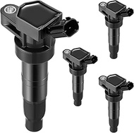 Set of 4 UF611 Ignition Coil Pack Compatible With Kia Forte Sorento Optima Sportage Borrego Rondo& H
