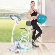 2020 Indoor Spin Bike Indoor Yoga Upright Exercise Bike, Home Studio Stationary Exercise Bike With Yoga Ball And LCD Monitor,Aerobic Training Fitness Cardio Bike