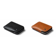 [Bellroy] Leather Card Pocket Wallet - Slim Zipper Wallet (Holds up to 15 cards, bills, and coins) -