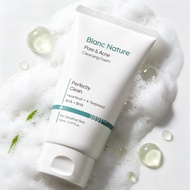 【สินค้าใหม่ของแท้ 100%】Blanc Nature Oil Control Foam Cleanser 150ml ทำความสะอาดรูขุมขน ดูแลผิวมันและ