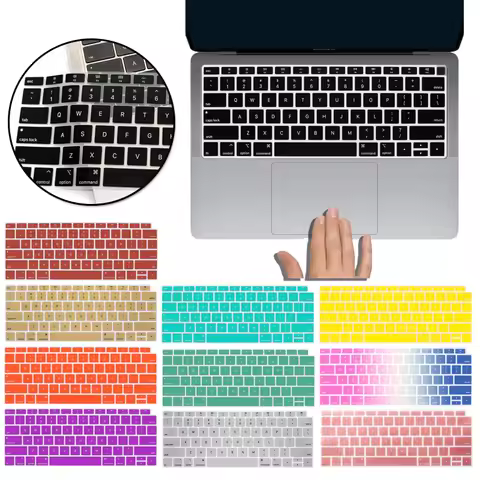 Laptop Keyboard Cover for Macbook Air 13 M1 2020 A2337 Ultra-thin Silicone Protector Skin Case Macbo