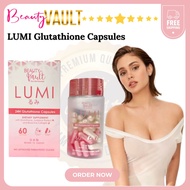 LUMI 24H GLUTATHIONE CAPSULES BY BEAUTY VAULT (60 CAPSULES) glutathione capsule with sunblock protec