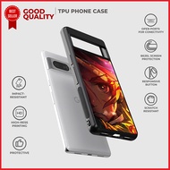 Casing Case Custom Google Pixel 9 8A 8 7A 7 6 6A 5 5A 4 4A Pro XL 4G 5G Tanjiro AE1612 Custom NS1