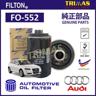 FILTON Oil Filter Audi A3 8P1 8P7 8PA Engine EA113 EA888 Penapis Minyak Hitam Enjin 06J115403C 06J11