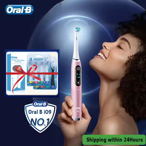 Oral B Electric Toothbrush IO Series Rechargable Waterproof Smart Rotating Timing Electronic Tooth B