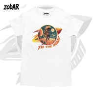 To the moon t-shirt for men by zobAR / Mens Clothing / Clothing Line / Clothing Tshirt / Mens Shirt