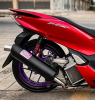 ท่อ/kkdรุ่น pcx160..คอแซด.จุกสั้น/จุก3นิ้ว ผ่าเปิด/ผ่ากึ่งหมก/ผ่าแป้บ..