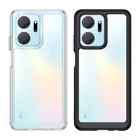 For Honor X7A Case Cover Honor X7A X8A X9A Capas Phone Bumper Back Shockproof Transparent Colour Cle