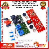 PAKET Amplifier Led Depan CA SERIES PLUS INPUT BACK PANEL BELAKANG CA SERIES CA10 CA12 CA 20 CA 30