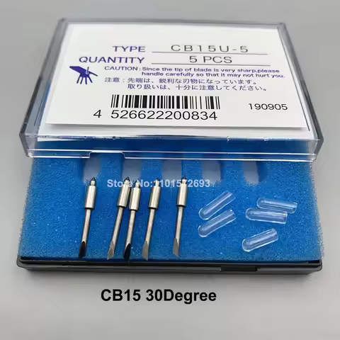 5PCS For CB09UB-5 CB15U-5 Cutting Blade Knife for Graphtec CE5000 CE6000 FC8600 FC8000 CE7000 CB09U 
