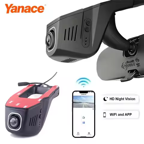 1K/2K/4K WIFI Dashcam Car Yanace 1K/2K/4K Dashcam WIFI Car Dvr Driving Recorder WIFI Connection Park