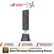 ASUS ROG USB-BE92 BE6500 TRI-BAND WIFI7 USB ADAPTER - (USB-BE92ROG)