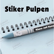 Waterproof Pen, Pencil, Crayon, Pen, Marker Sticker