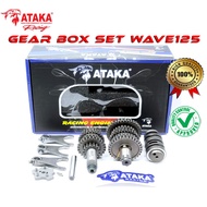 ATAKA RACING GEARBOX SET HONDA WAVE125 W125 WAVE 125 GEAR BOX Motorcycle Accessories Racing Gear 5 S