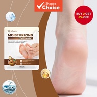 Intensive Moisturizing Foot Mask 1 Pair - Hydrating Sock Treatment with Hyaluronic Acid, Vitamin C, 